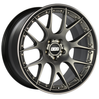 BBS CH-RII 21x10 5x120 ET38 Satin Platinum Center Black Lip SS Rim Prot Wheel PFS Req w/MS Etching