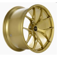 BBS FI-R 19x9.5 5x120 ET22 / 72.5 CB Gold Wheel