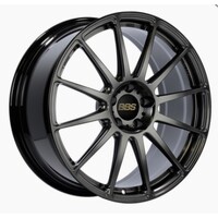 BBS FS 19x9 5x112 ET25 Diamond Black Wheel -82mm PFS/Clip Required