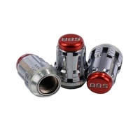 BBS McGard Spline Lug Nut Set 12x1.5 Red