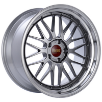 BBS LM 20x10 5x120 ET20 Diamond Black Center Diamond Cut Lip Wheel -82mm PFS/Clip Required