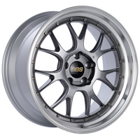 BBS LM-R 19x9.5 5x120 ET25 Diamond Black Center Diamond Cut Lip Wheel -82mm PFS/Clip Required