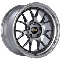 BBS LM-R 19x9.5 5x130 ET40 CB71.6 Diamond Black Center Diamond Cut Lip Wheel