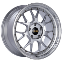 BBS LM-R 19x9.5 5x130 ET40 CB71.6 Diamond Silver Center Diamond Cut Lip Wheel