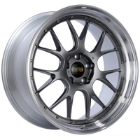 BBS LM-R 21x10 5x120 ET35 Diamond Black Center Diamond Cut Lip Wheel -82mm PFS/Clip Required