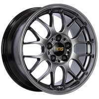 BBS RG-R 17x9 5x120 ET42 Diamond Black Wheel -82mm PFS/Clip Required