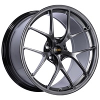 BBS RI-D 20x10 5x112 ET19 Diamond Black Wheel -82mm PFS/Clip Required