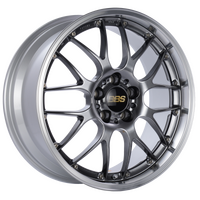 BBS RS-GT 18x8.5 5x120 ET38 CB72.5 Diamond Black Center Diamond Cut Lip Wheel