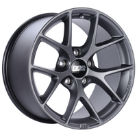 BBS SR 18x10 5x130 ET41 CB71.6 Satin Grey Wheel