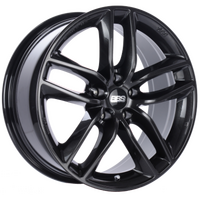 BBS SX 20x9 5x120 ET42 Crystal Black Wheel -82mm PFS/Clip Required