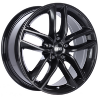 BBS SX 20x9 5x114.3 ET42 Crystal Black Wheel -82mm PFS/Clip Required