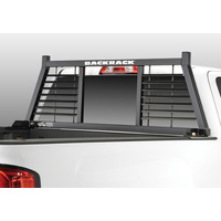 BackRack 99-23 Ford F250/350/450 Half Louvered Rack Frame Only Requires Hardware