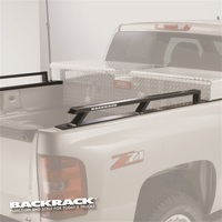 BackRack 20-23 Silverado/Sierra 2500/3500HD Only 6.5ft Bed Siderails - Toolbox 21in