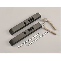 BackRack 02-18 Dodge Ram All Models except Rambox Tonneau Cover Adaptors Low Profile 1in Riser