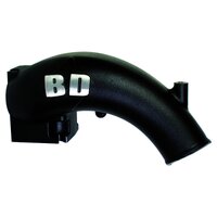 BD Diesel X-Flow Power Intake Elbow (Black) - Dodge 2003-2007 5.9L