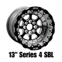 Belak 13x10 / 5in BS / 4x100 BP / High Pad / Series 4 Wheel - Double Beadlock