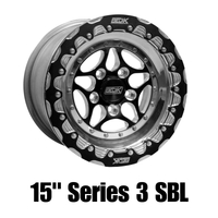 Belak 15x7 / Honda AWD Rear / 5x114.3 BP / Series 3 Wheel - Single Beadlock