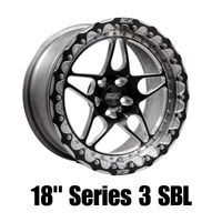 Belak 18x10 / 6.75in BS / 5x4.75 BP / High Pad / Series 3 Wheel - Non-Beadlock