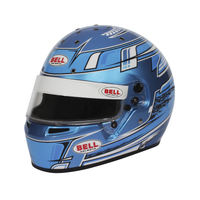 Bell KC7 CMR Champion 6 3/4 CMR2016 Brus Helmet - Size 54 (Blue)