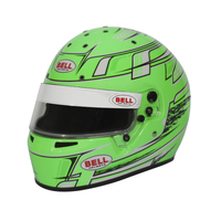 Bell KC7 CMR Champion 6 3/4 CMR2016 Brus Helmet - Size 54 (Green)