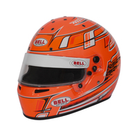 Bell KC7 CMR Champion 6 3/4 CMR2016 Brus Helmet - Size 54 (Orange)