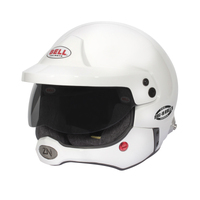 Bell Mag-10 Rally Pro (HANS) 61 (7 5/8) FIA8859/SA2020 - Size 61 (White)