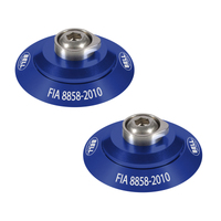 Bell HANS Clip Set - Blue FIA8858-2010