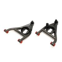 BMR 67-69 1st Gen F-Body Lower A-Arms Non-Adj. Rear Bump Stops (Polyurethane) - Black Hammertone