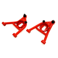 BMR 64-72 A-Body Non-Adj. Lower A-Arms (Polyurethane) - Red