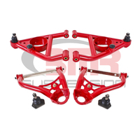 BMR 67-69 1st Gen F-Body Upper And Lower A-Arm Kit - Red