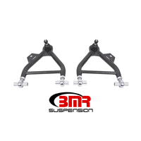 BMR 79-93 Mustang Lower A-Arm (Coilover Only) w/ Adj. Rod End and STD. Ball Joint - Black Hammertone