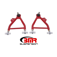 BMR 94-04 Mustang Lower A-Arms (Coilover Only) w/ Adj. Rod End and STD. Ball Joint - Red