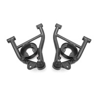 BMR 82-92 F-Body A-arms Lower DOM, Non-adj Delrin Bushings Spring Pocket - Black Hammertone