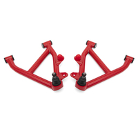 BMR 82-92 GM F-Body A-Arms Lower DOM Non-Adj Delrin Bushings Coilover - Red