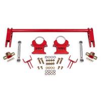 BMR 79-04 Ford Mustang 1.25in Rear Weld-on Anti-roll Bar Kit - Hollow - Red