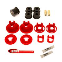 BMR 10-11 5th Gen Camaro Street Version Rear Cradle Bushing Kit (BK001 BK016) - Black/Red