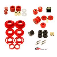 BMR 12-15 5th Gen Camaro Street Version Total Suspension Bushing Kit (BK041/BK021/BK022) - Black/Red