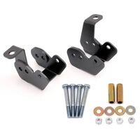 BMR 82-02 3rd Gen F-Body Bolt-On Control Arm Relocation Brackets - Black Hammertone