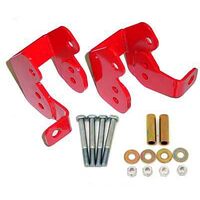 BMR 82-02 3rd Gen F-Body Bolt-On Control Arm Relocation Brackets - Red