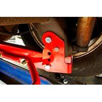 BMR 78-87 G-Body Bolt-On Control Arm Relocation Brackets - Red