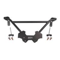 BMR Suspension 64-72 GM A-Body Front Reinforcement Brace - Black Hammertone