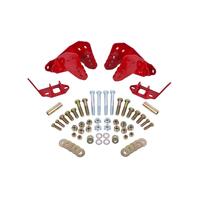 BMR 78-87 G-Body Rear Coilover Conversion Kit w/ Control Arm Bracket - Red