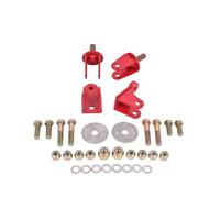 BMR 79-04 Fox Mustang Rear Coilover Conversion Kit w/o Control Arm Bracket - Red