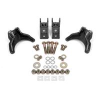 BMR 82-02 3rd Gen F-Body Coilover Conversion Kit Rear Non-Adj Shock Mount w/o CAB - Black Hammertone