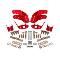 BMR 78-87 G-Body Coilover Conversion Kit Rear Adjustable Shock Mount Without CAB - Red