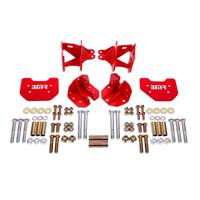 BMR 79-04 Mustang Rear Coilover Conversion Kit w/ Control Arm Bracket - Red