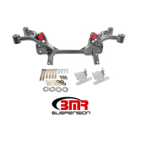 BMR 82-92 3rd Gen F-Body K-Member w/ SBC/BBC Motor Mounts and Pinto Rack Mounts - Black Hammertone