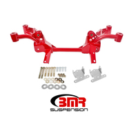 BMR 82-92 3rd Gen F-Body K-Member w/ SBC/BBC Motor Mounts and Pinto Rack Mounts - Red