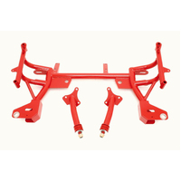 BMR 93-02 F-Body K-Member w/ Turbo SBC/BBC Motor Mounts and Pinto Mounts - Red