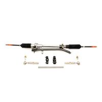 BMR 93-02 GM F-Body Manual Steering Conversion Kit (For Stock K-Member Only) - Black Hammertone